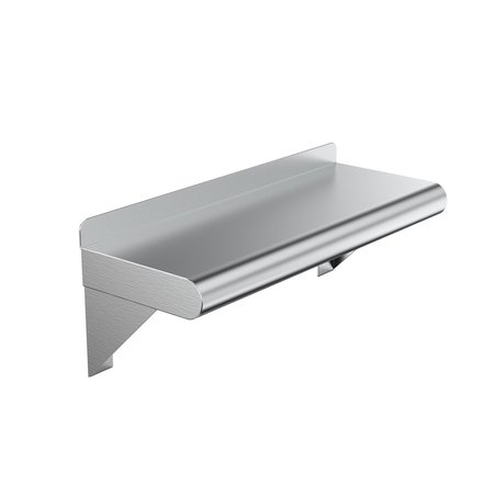 AMGOOD Stainless Steel Wall Shelf, 16 Long X 8 Deep AMG WS-0816